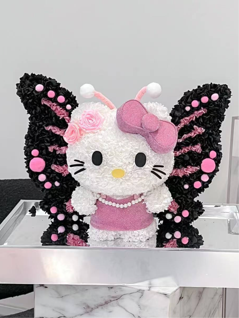 Butterfly ๐ฆ Kitty Preserved Flowers Box ๐ฉท SG In Stock ๐ธ๐ฌ