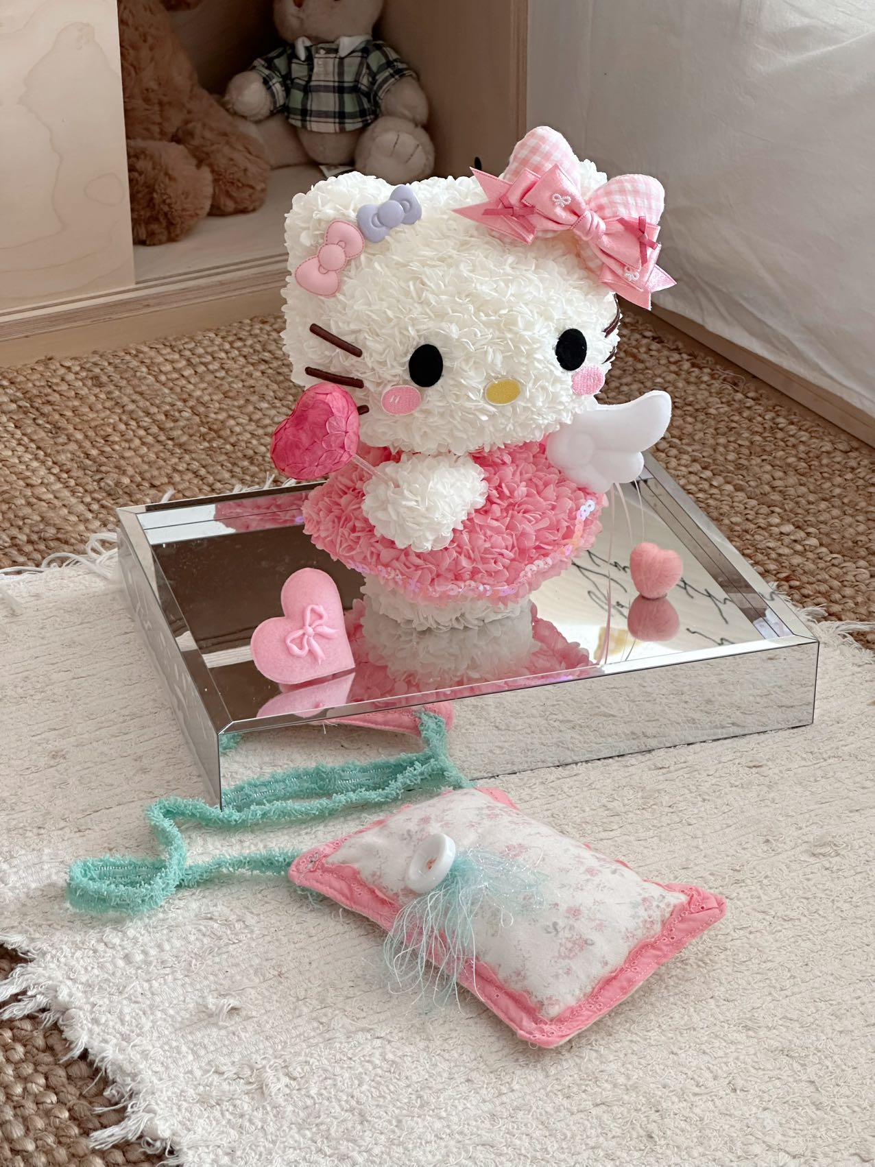 Magic Wand Kitty 🪄 Preserved Flowers Box 🇸🇬 SG In Stock