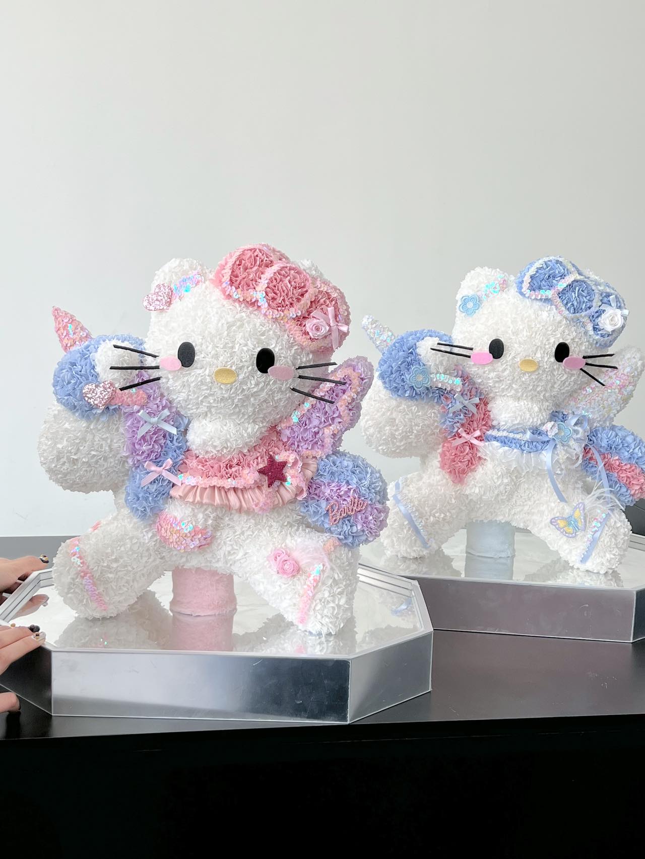 Unicorn Kitty Preserved Flowers Box 🇸🇬 SG In Stock