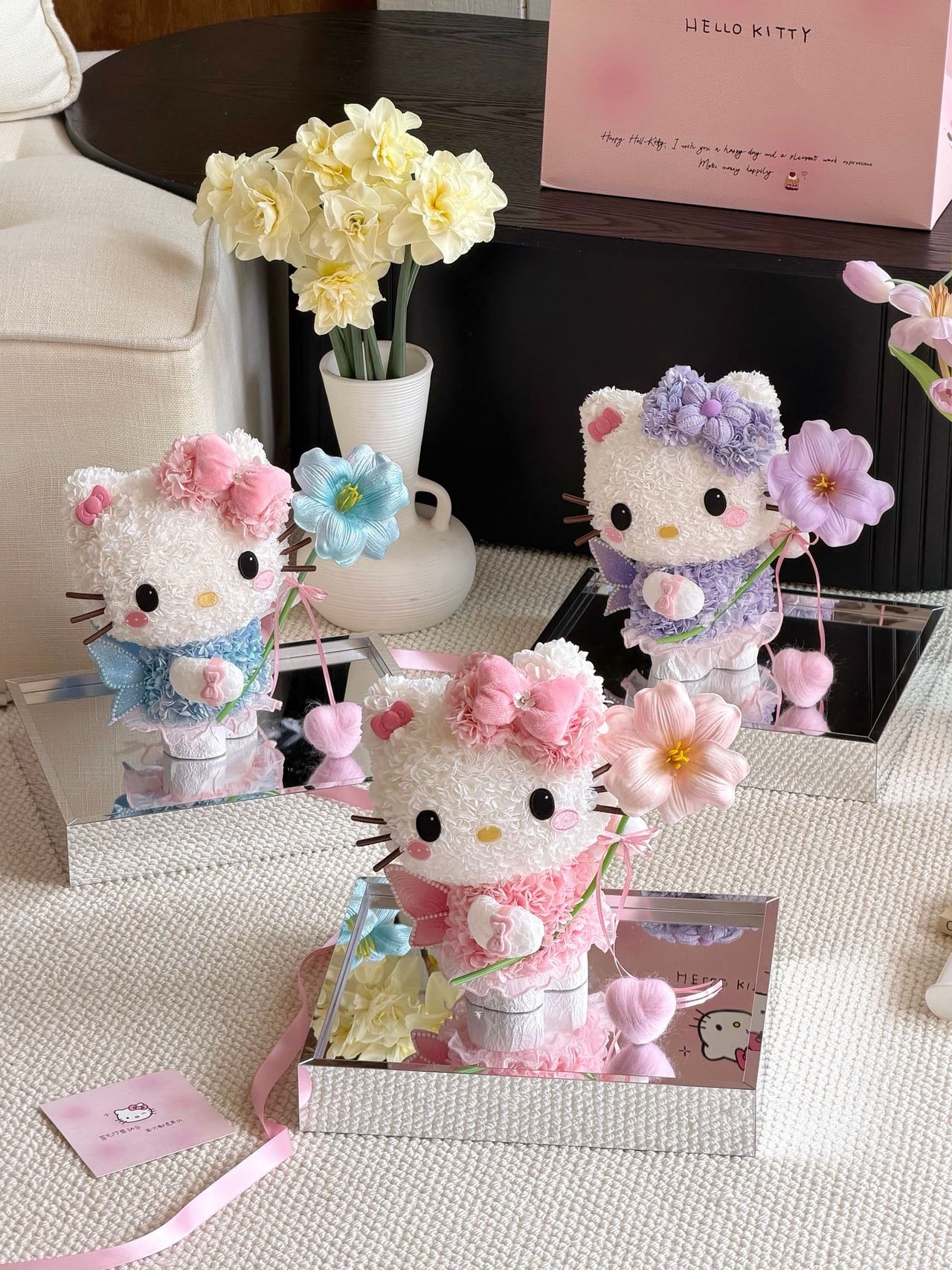 Fairy Kitty Preserved Flowers Box