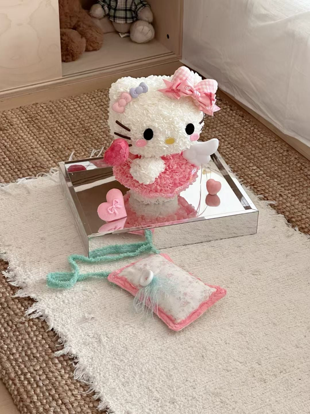 Magic Wand Kitty 🪄 Preserved Flowers Box 🇸🇬 SG In Stock
