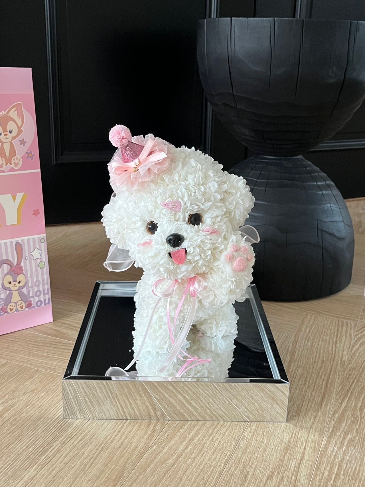 “Give Me Five” Puppy Love Preserved Flowers Box 🇸🇬 SG In Stock