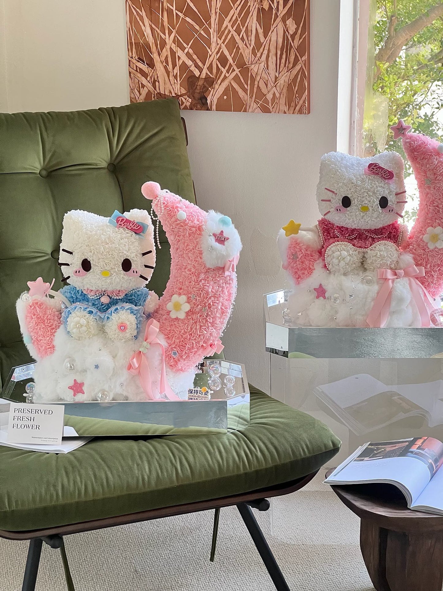 Kitty Full Moon ๐ง๐ป Preserved Flowers Box ๐ธ๐ฌ SG In Stock