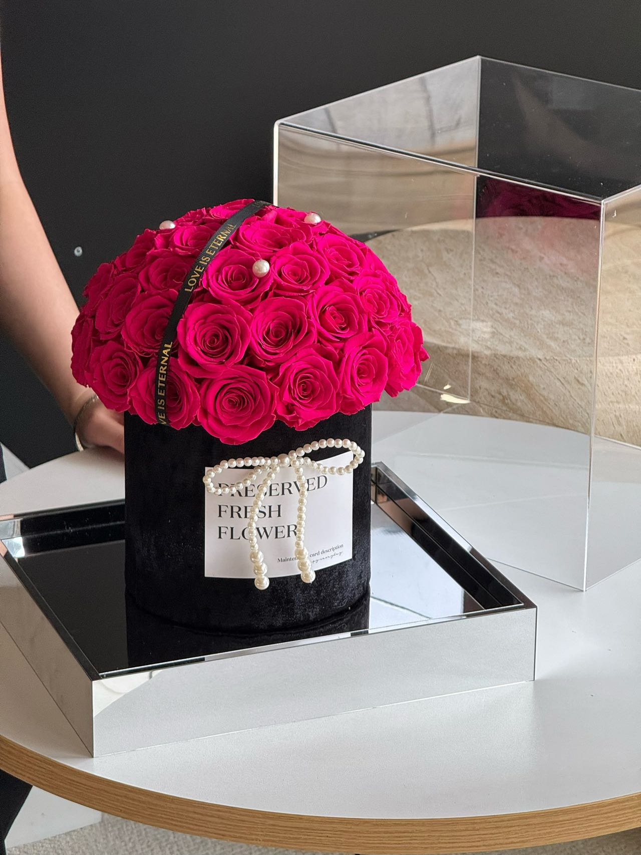 Floyd Mushroom Preserved Flowers Box