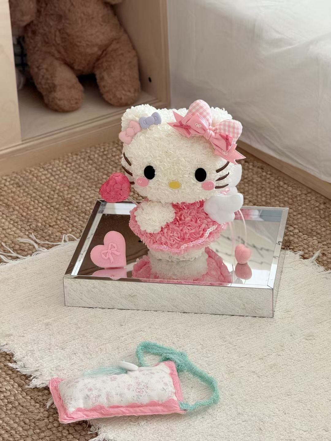 Magic Wand Kitty 🪄 Preserved Flowers Box 🇸🇬 SG In Stock