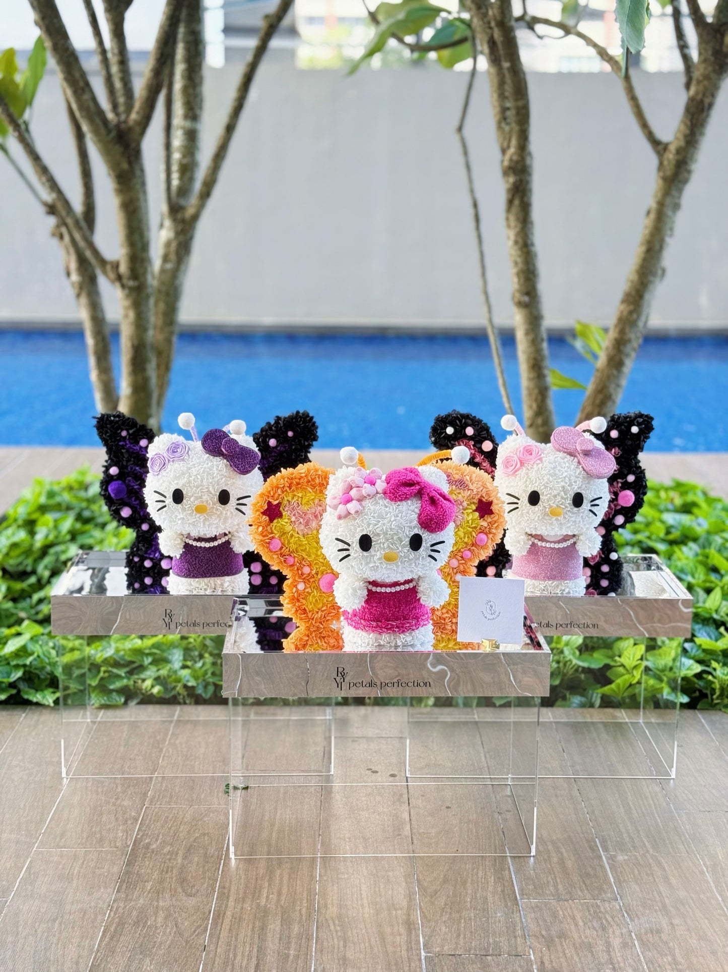 Butterfly ๐ฆ Kitty Preserved Flowers Box ๐ SG In Stock ๐ธ๐ฌ