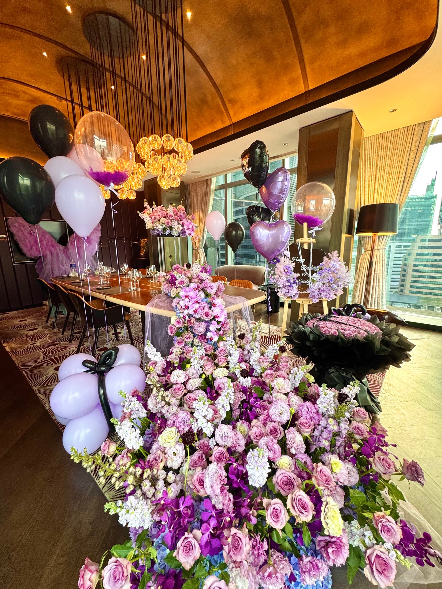 Birthday Celebration Flowers Decorations Arrangements