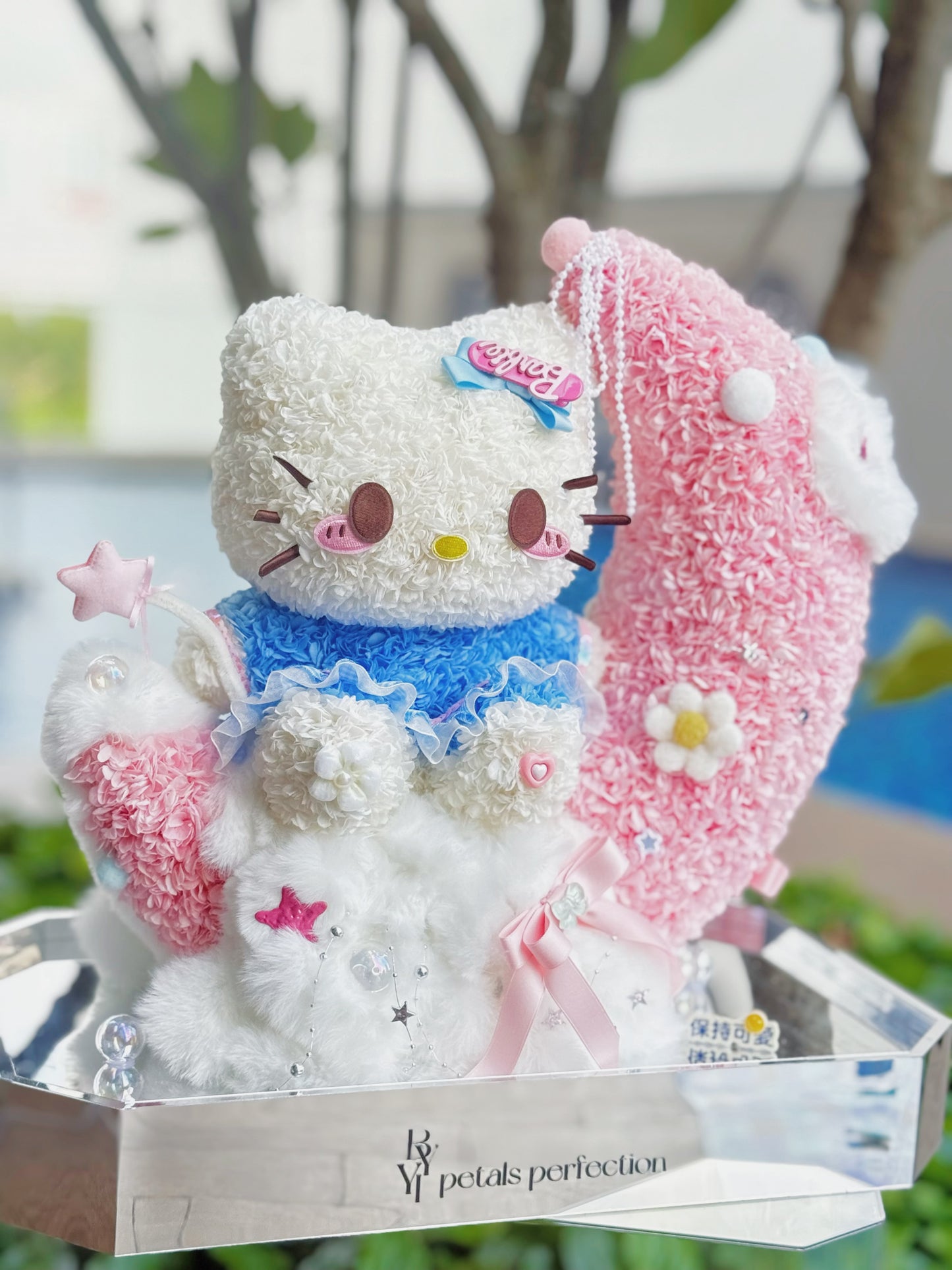 Kitty Full Moon ๐ง๐ป Preserved Flowers Box ๐ธ๐ฌ SG In Stock