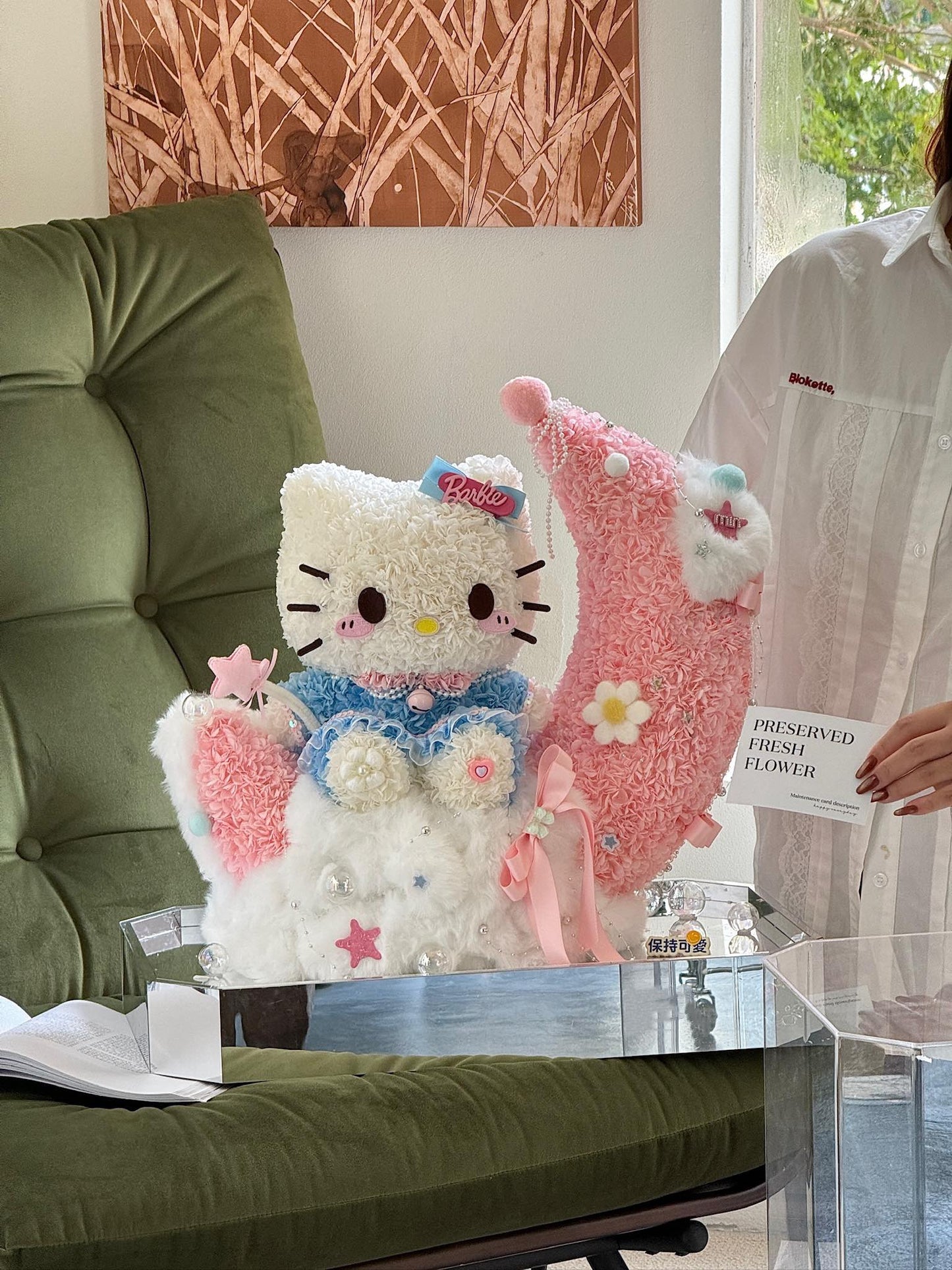 Kitty Full Moon ๐ง๐ป Preserved Flowers Box ๐ธ๐ฌ SG In Stock