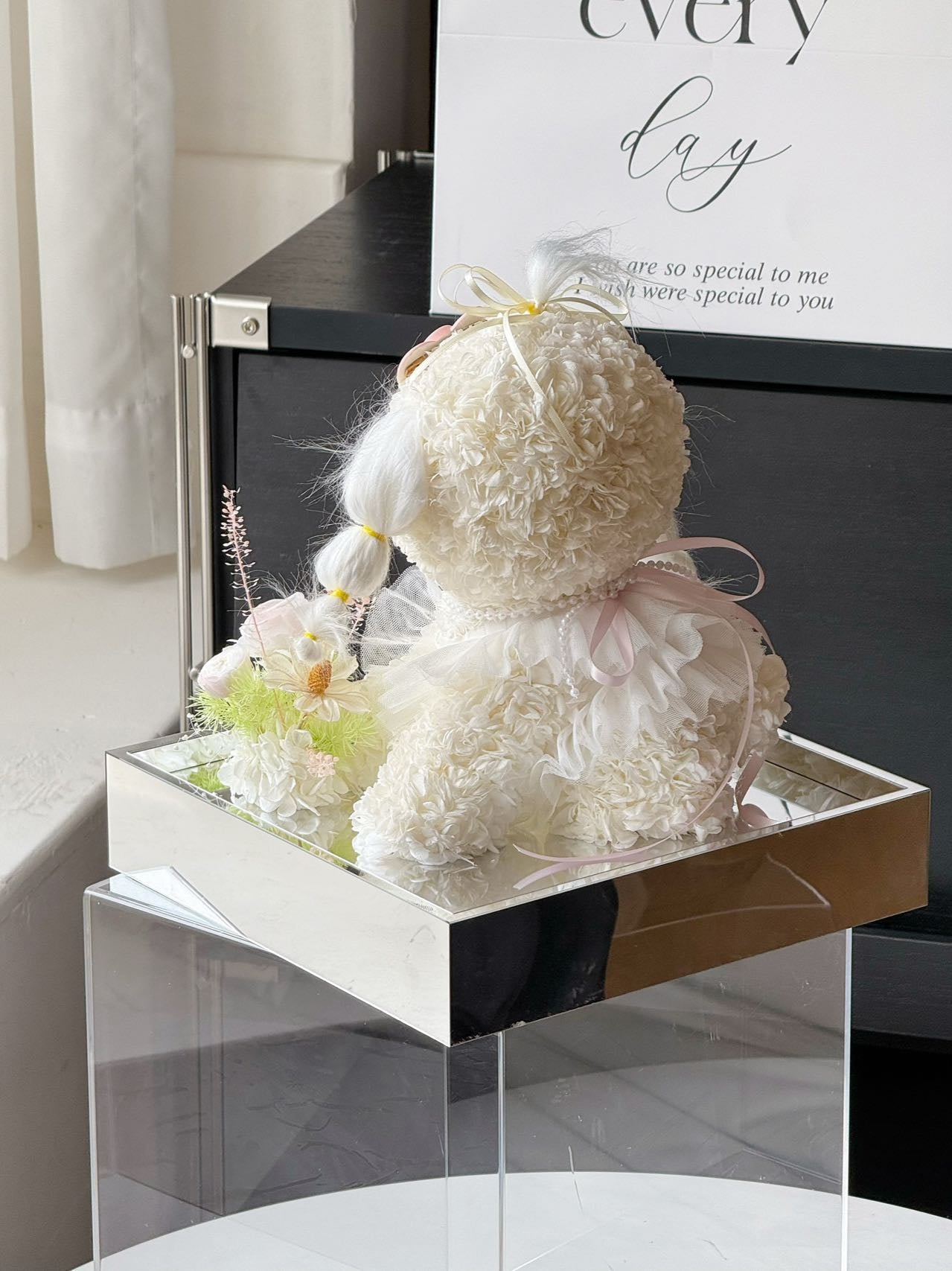 Puppy Love Little Garden Preserved Flowers Box 🇸🇬 SG In Stock