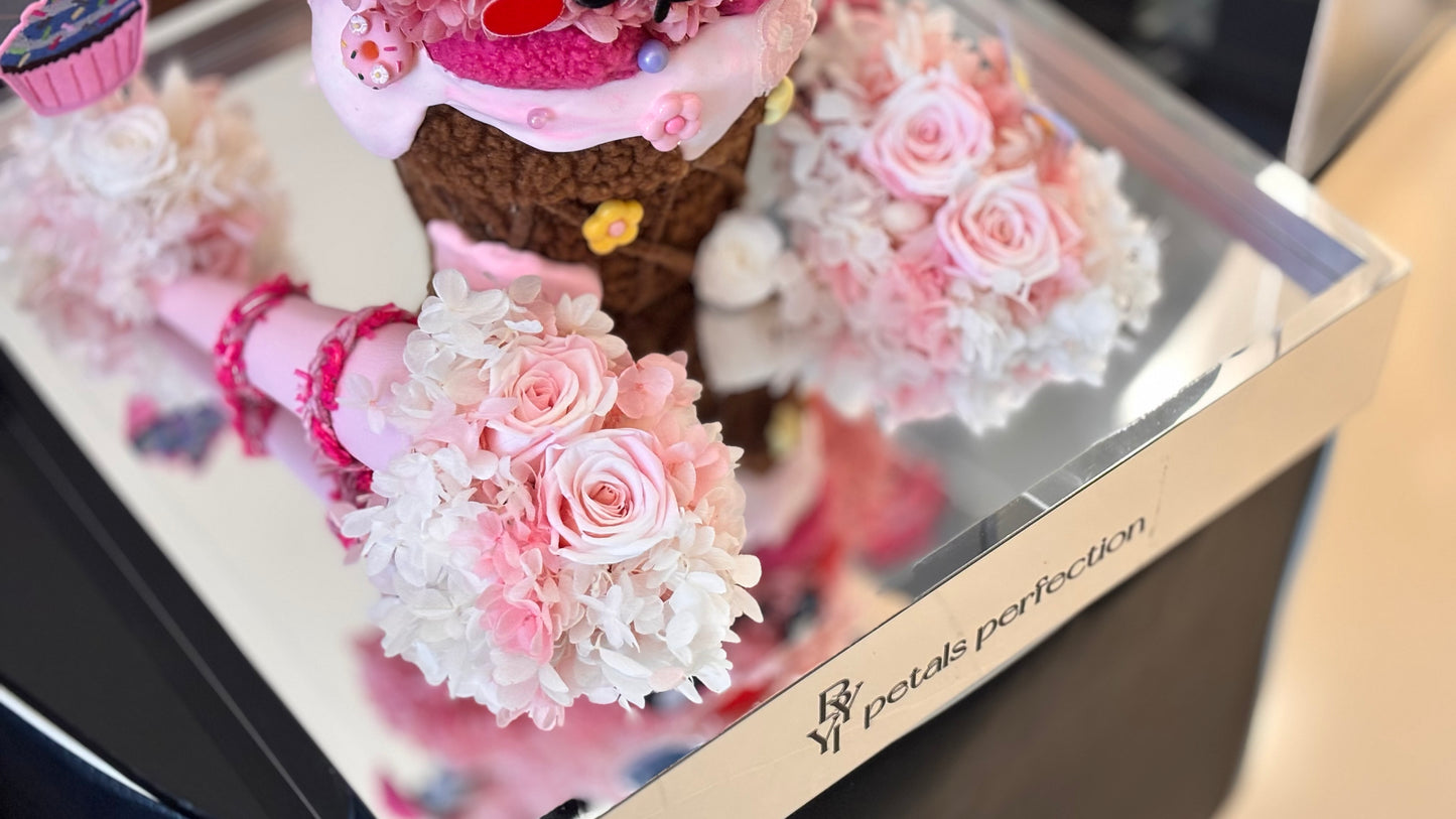 Kirby Pokémon Preserved Flowers Gift Box 🇸🇬 SG In Stock