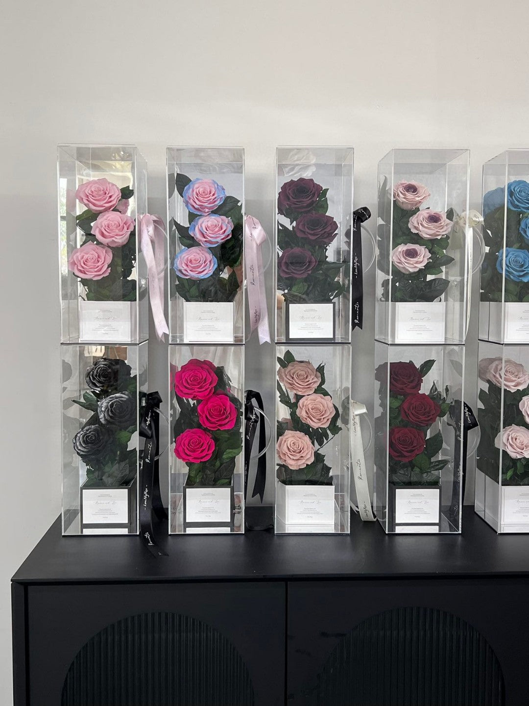 Ecuador Preserved Roses Hand Carry Gift Box