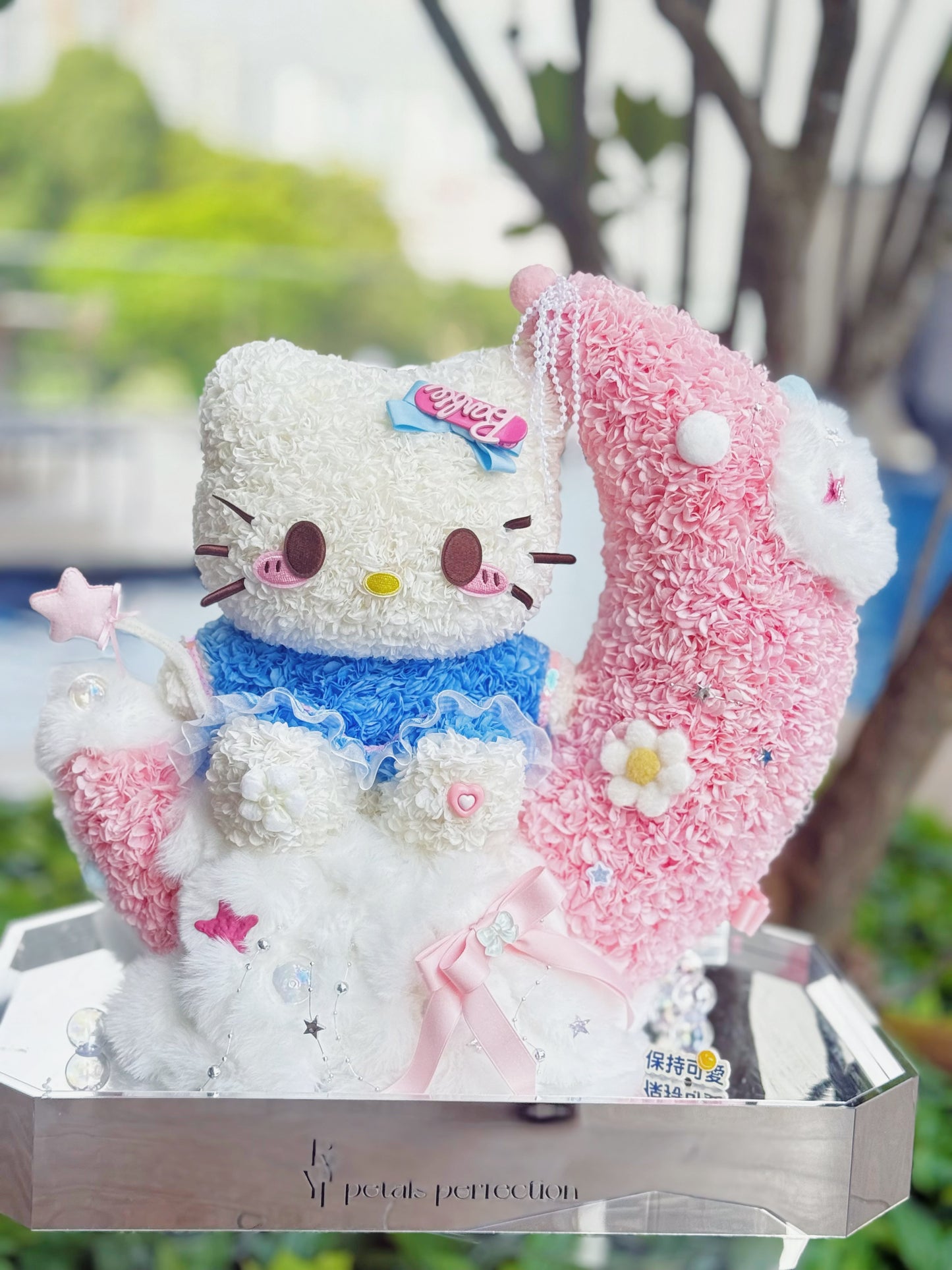 Kitty Full Moon ๐ง๐ป Preserved Flowers Box ๐ธ๐ฌ SG In Stock