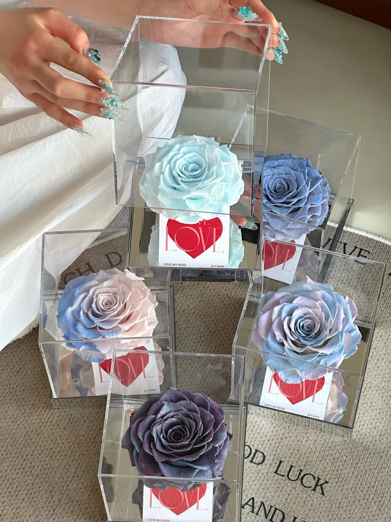 Ecuador Preserved Rose Gift Box