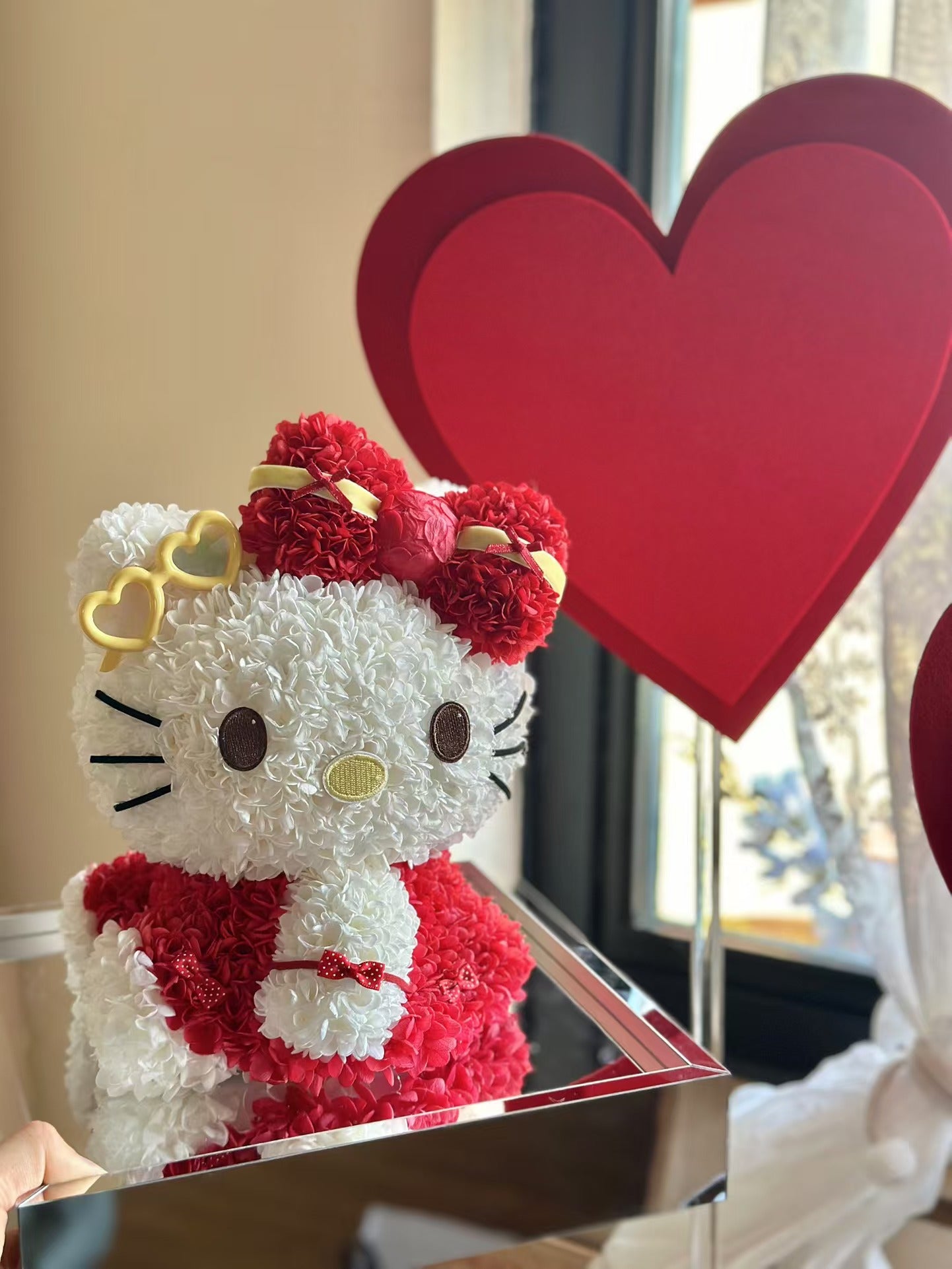 Hello Kitty ๐ Preseved Flowers Gift Box ๐ธ๐ฌ SG In Stock