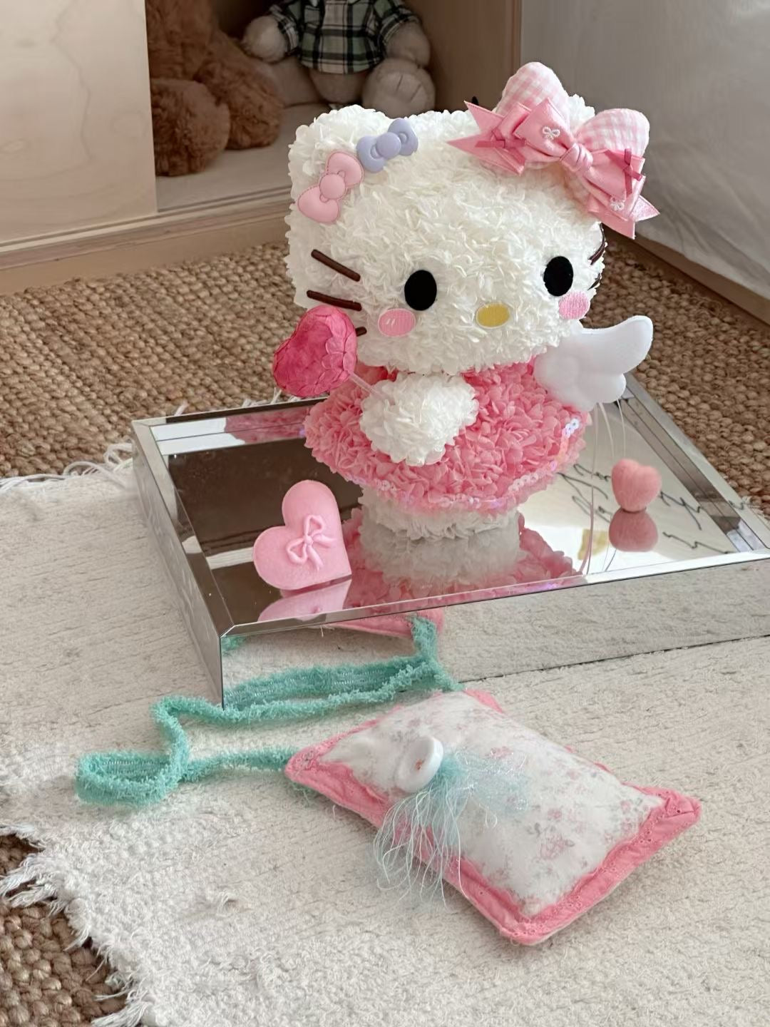 Magic Wand Kitty 🪄 Preserved Flowers Box 🇸🇬 SG In Stock