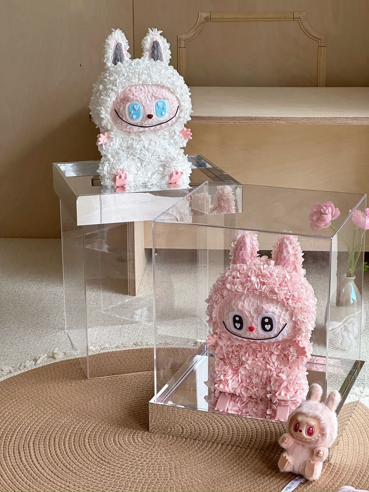 Labubu Preserved Flowers Box Medium Size 🇸🇬 SG In Stock