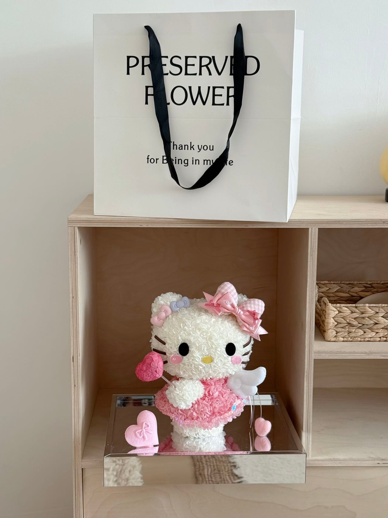 Magic Wand Kitty 🪄 Preserved Flowers Box 🇸🇬 SG In Stock