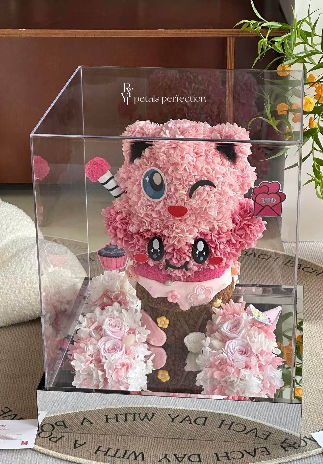 Kirby Pokémon Preserved Flowers Gift Box 🇸🇬 SG In Stock