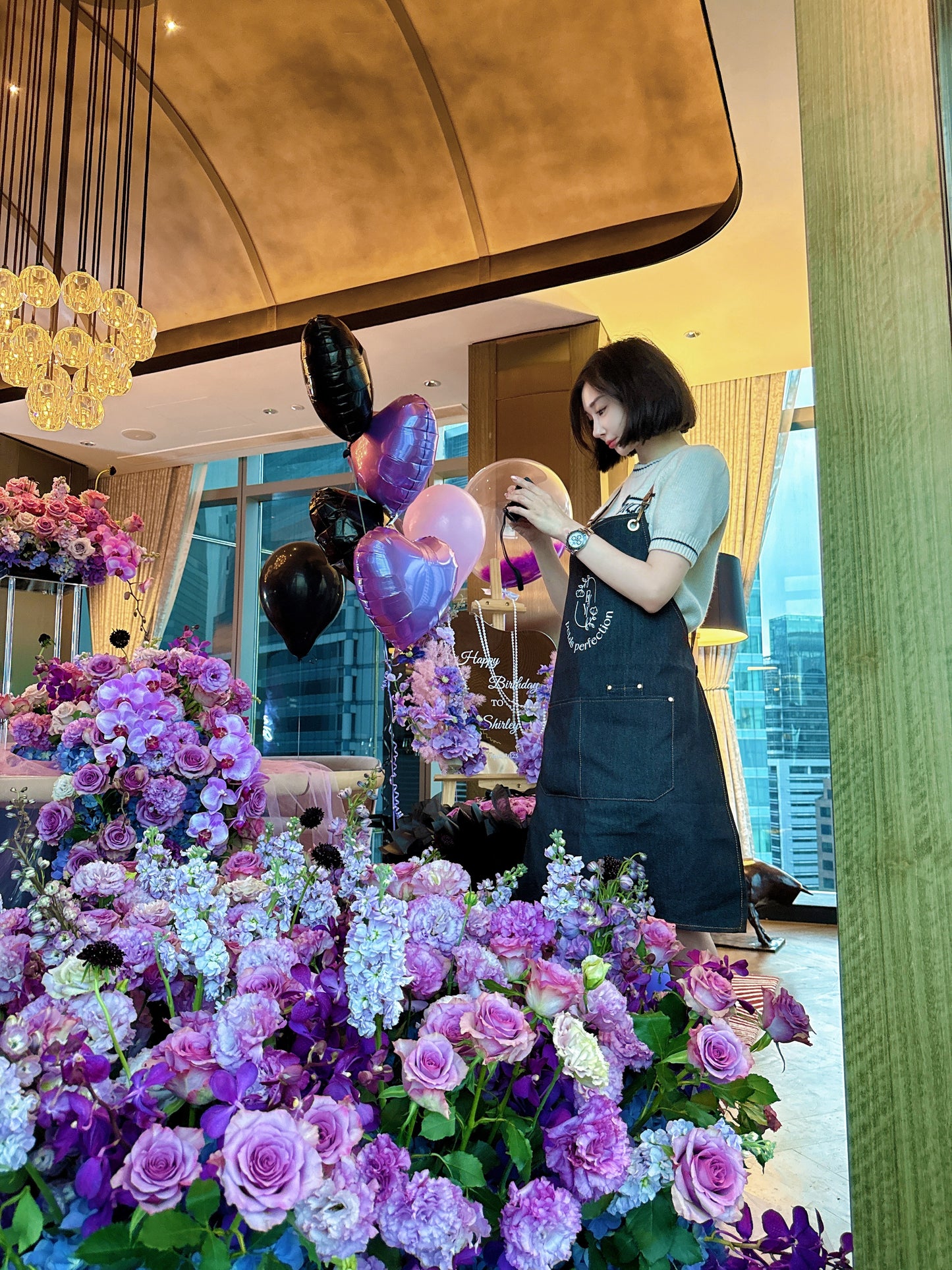 Birthday Celebration Flowers Decorations Arrangements