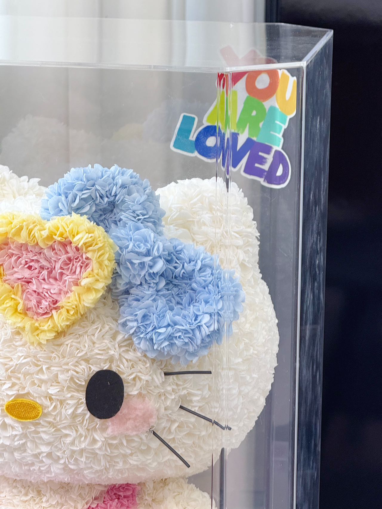Surf Board Bikini Kitty Preserved Flowers Box