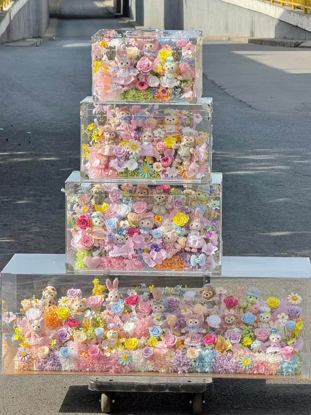 Disney Rose Garden Medium Size ๐ธ๐ฌ SG In Stock