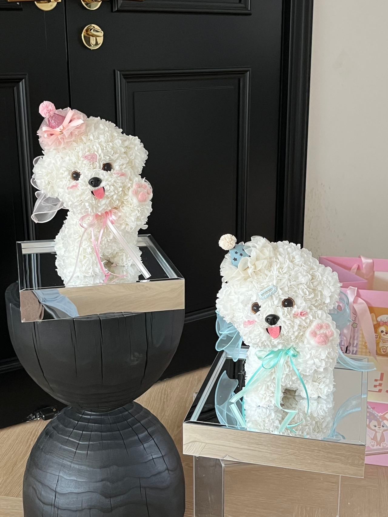 “Give Me Five” Puppy Love Preserved Flowers Box 🇸🇬 SG In Stock