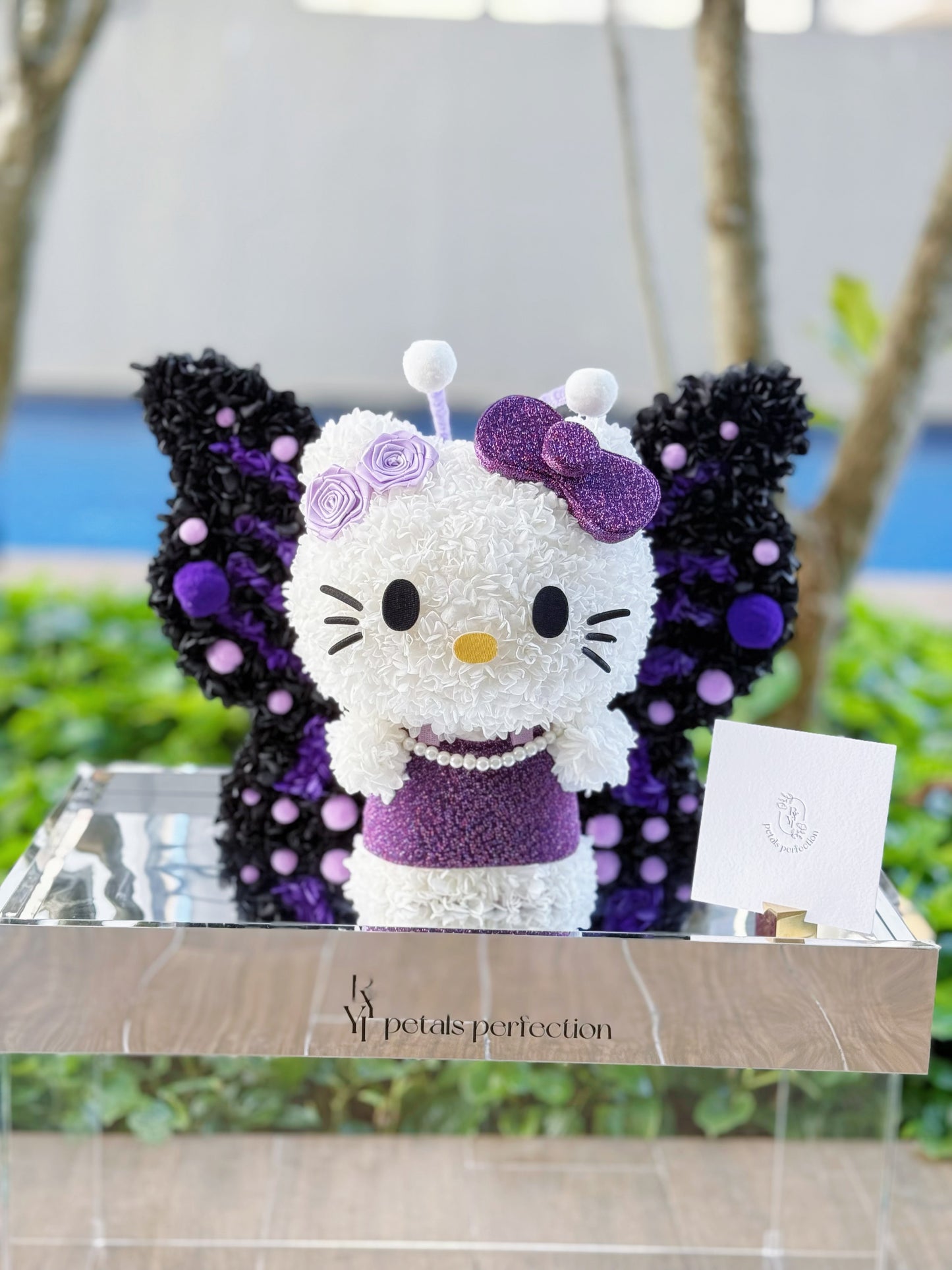 Butterfly ๐ฆ Kitty Preserved Flowers Box ๐ SG In Stock ๐ธ๐ฌ