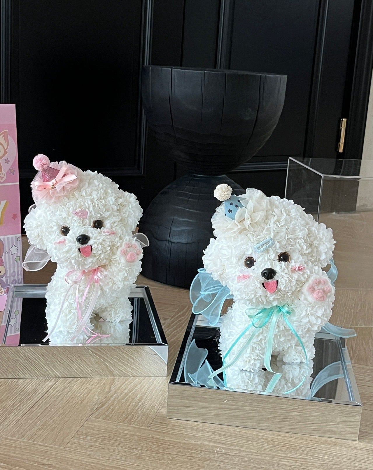 “Give Me Five” Puppy Love Preserved Flowers Box 🇸🇬 SG In Stock
