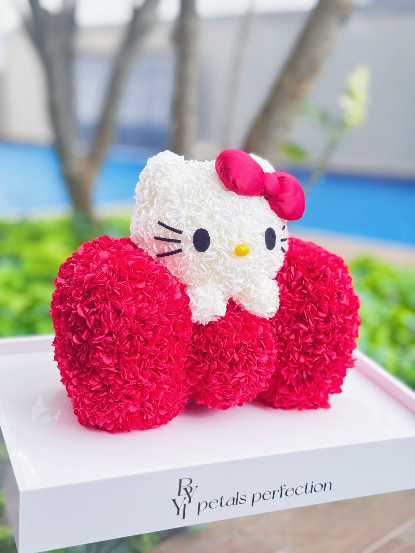 Sweetheart 💌 Kitty 2025 New Year Preserved Flowers Box
