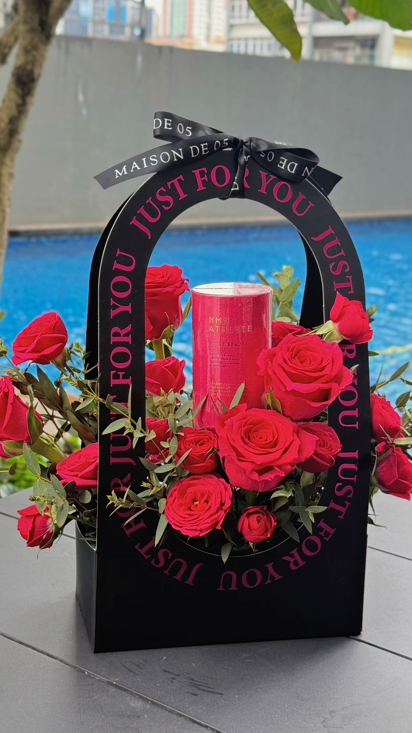 Mother’s Day NMN White Beauty+ Fresh Flowers Gift Box 🇸🇬 SG In Stock