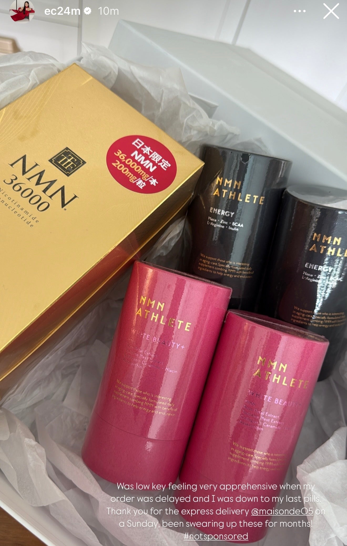 Mother’s Day NMN White Beauty+ Fresh Flowers Gift Box 🇸🇬 SG In Stock