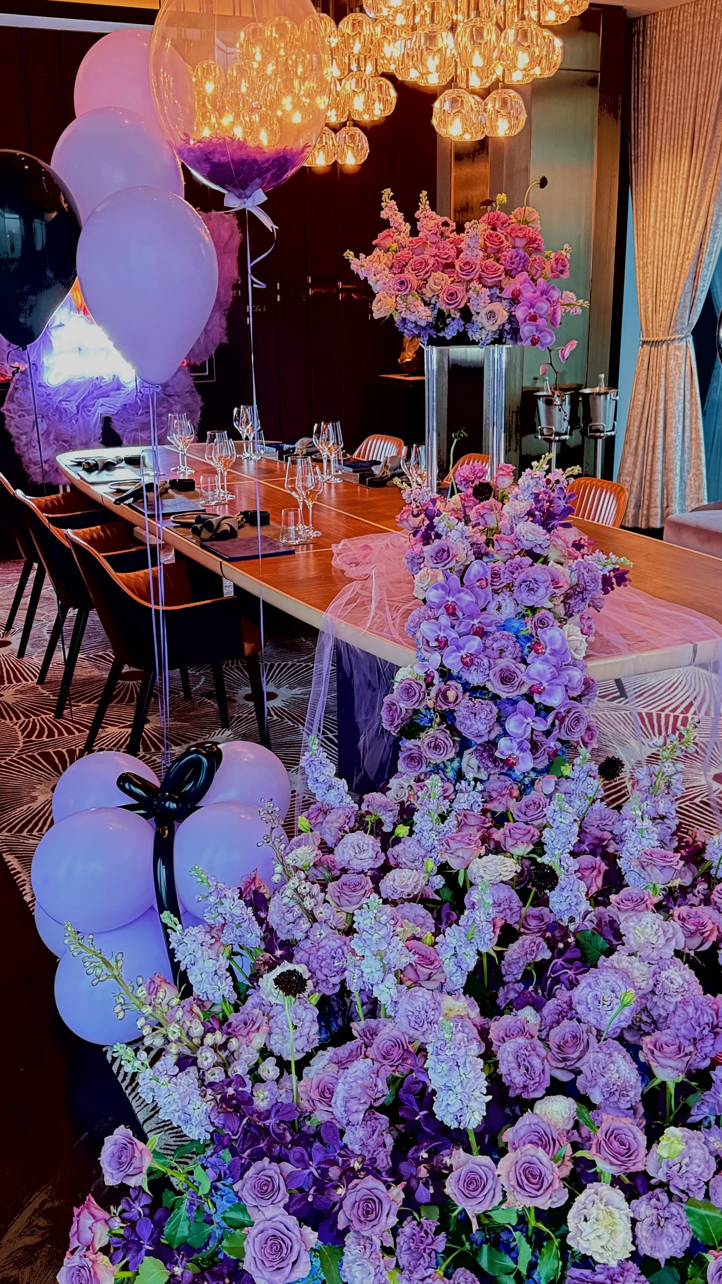 Birthday Celebration Flowers Decorations Arrangements