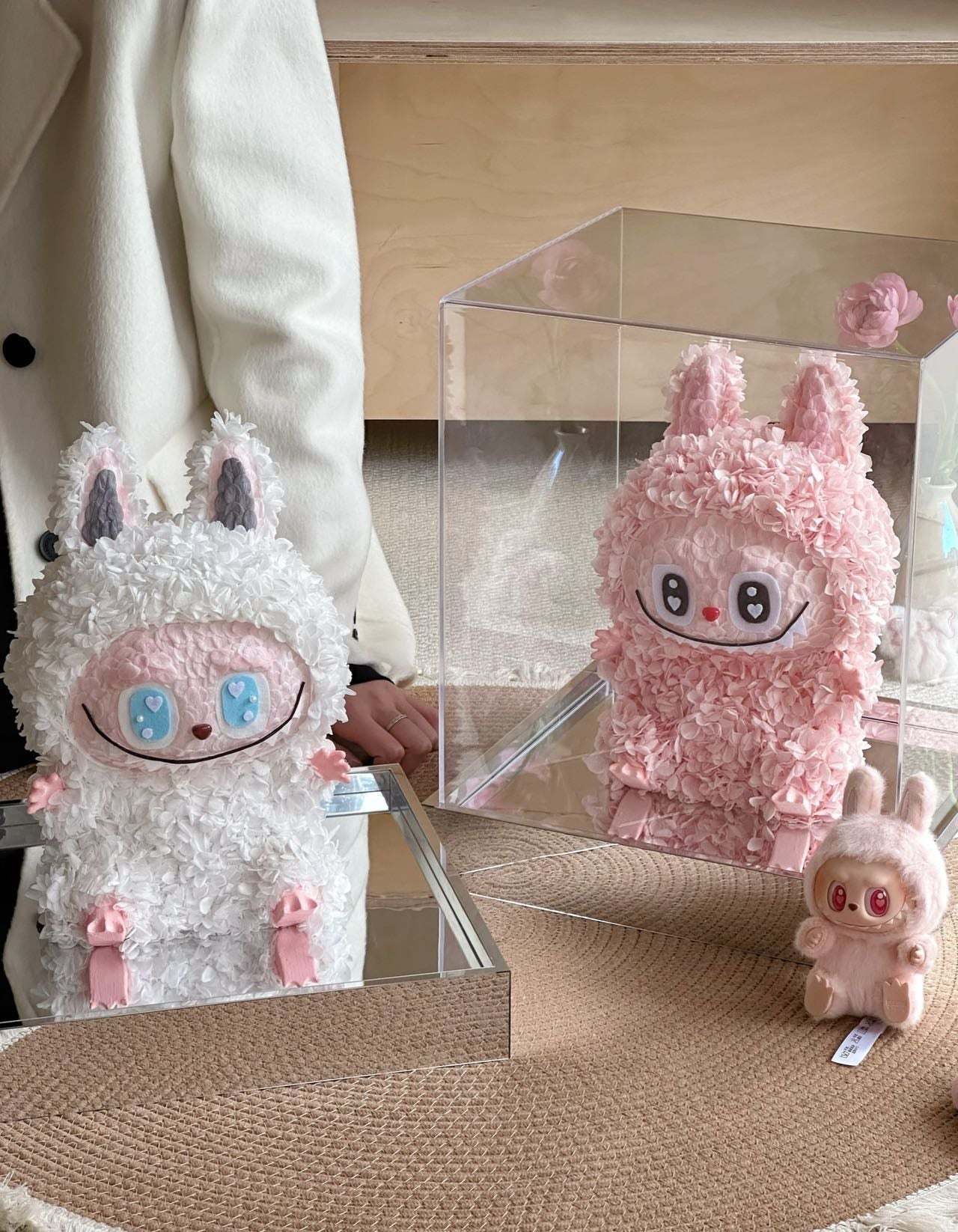 Labubu Preserved Flowers Box Medium Size 🇸🇬 SG In Stock