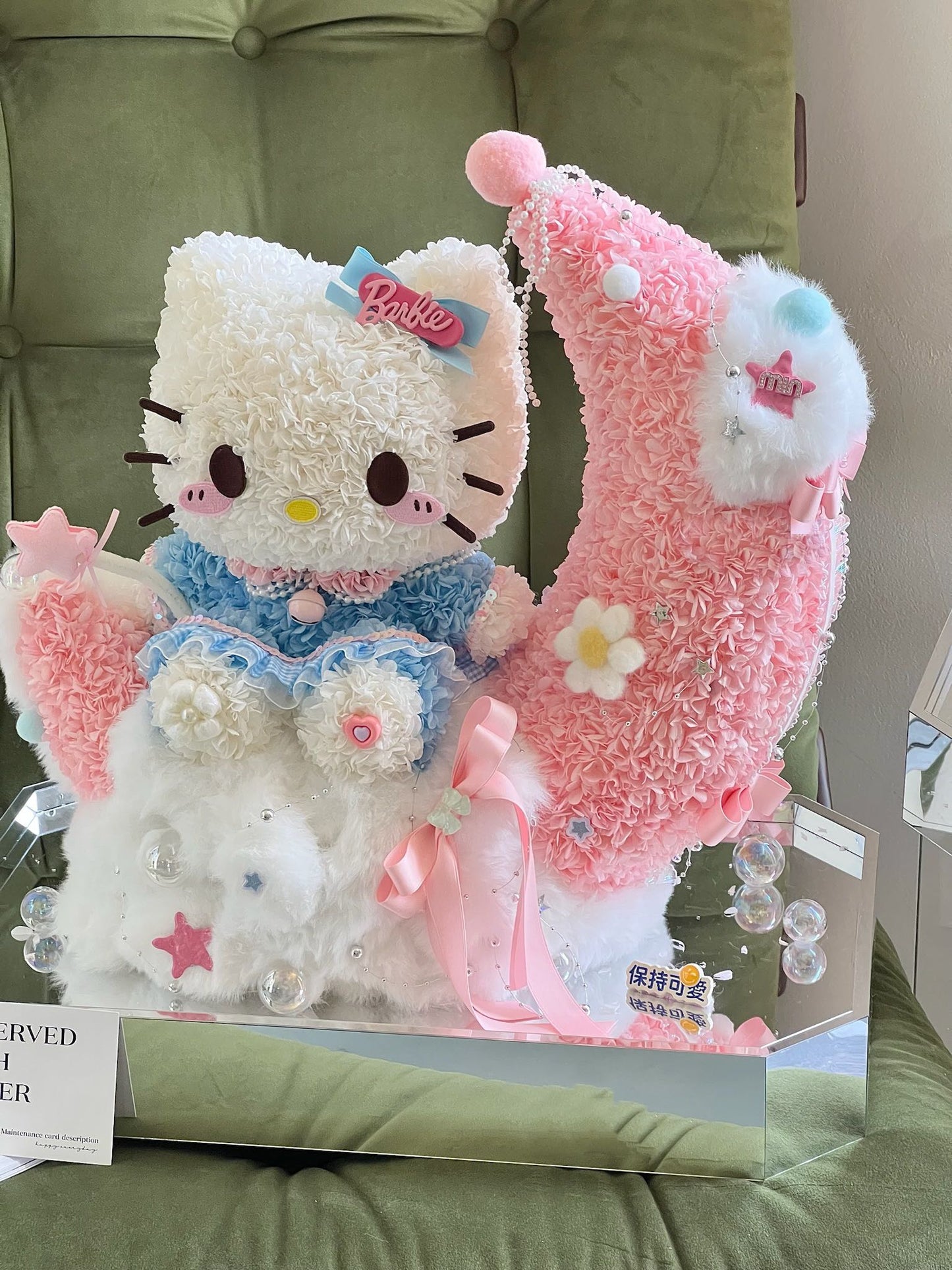 Kitty Full Moon ๐ง๐ป Preserved Flowers Box ๐ธ๐ฌ SG In Stock