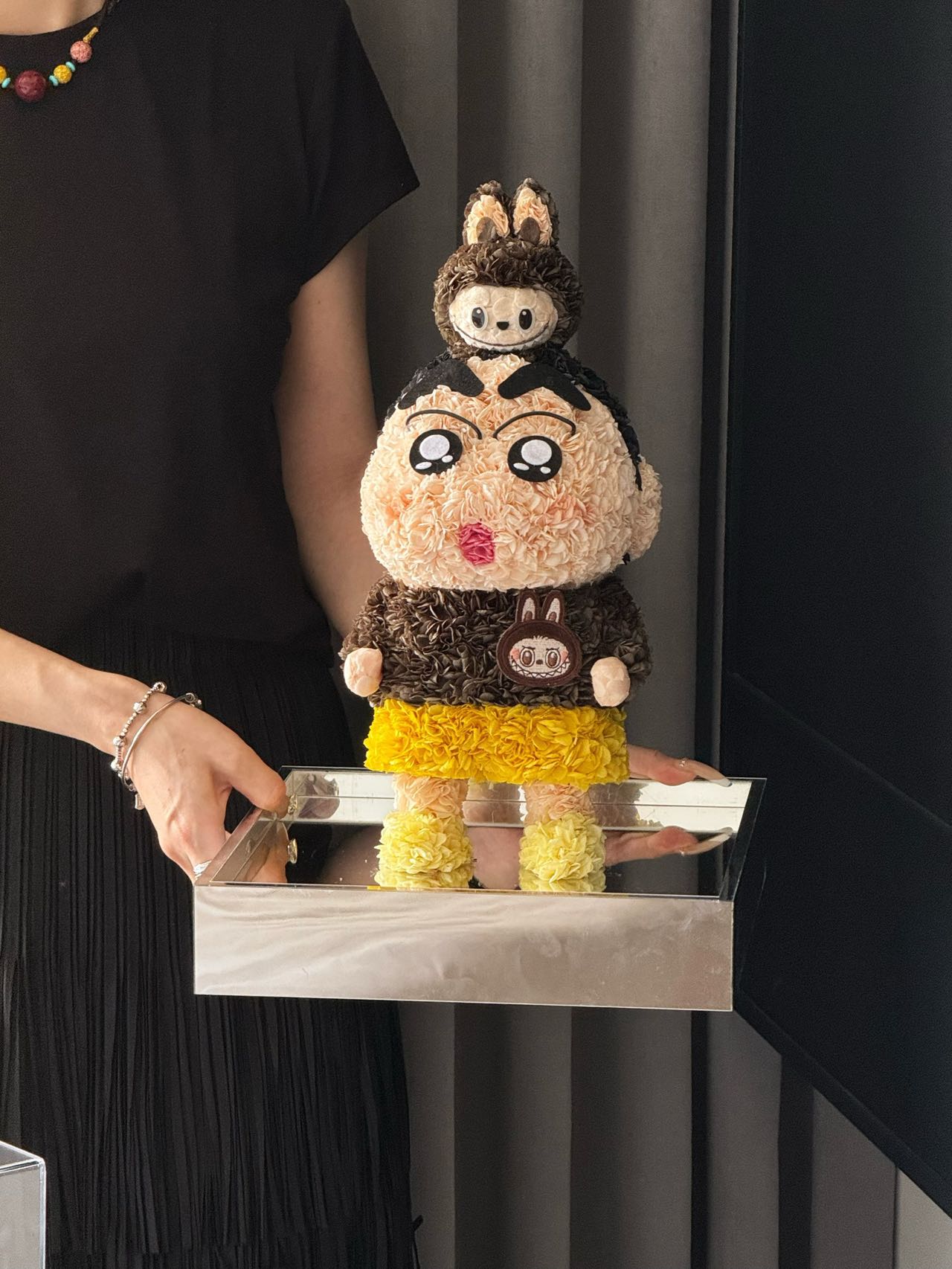 Nowara Shinnosuke & Labubu Preserved Flowers Box