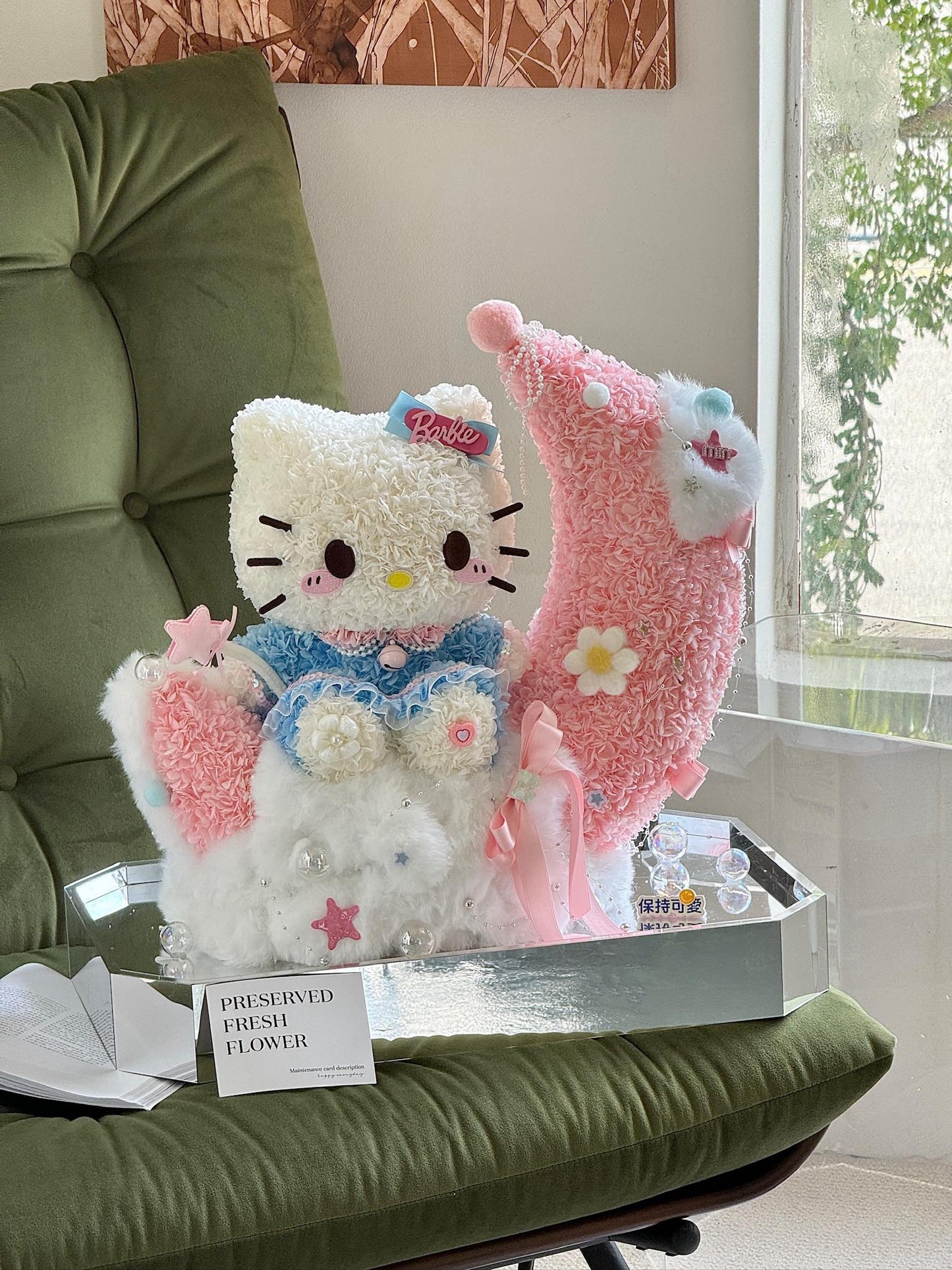 Kitty Full Moon ๐ง๐ป Preserved Flowers Box ๐ธ๐ฌ SG In Stock