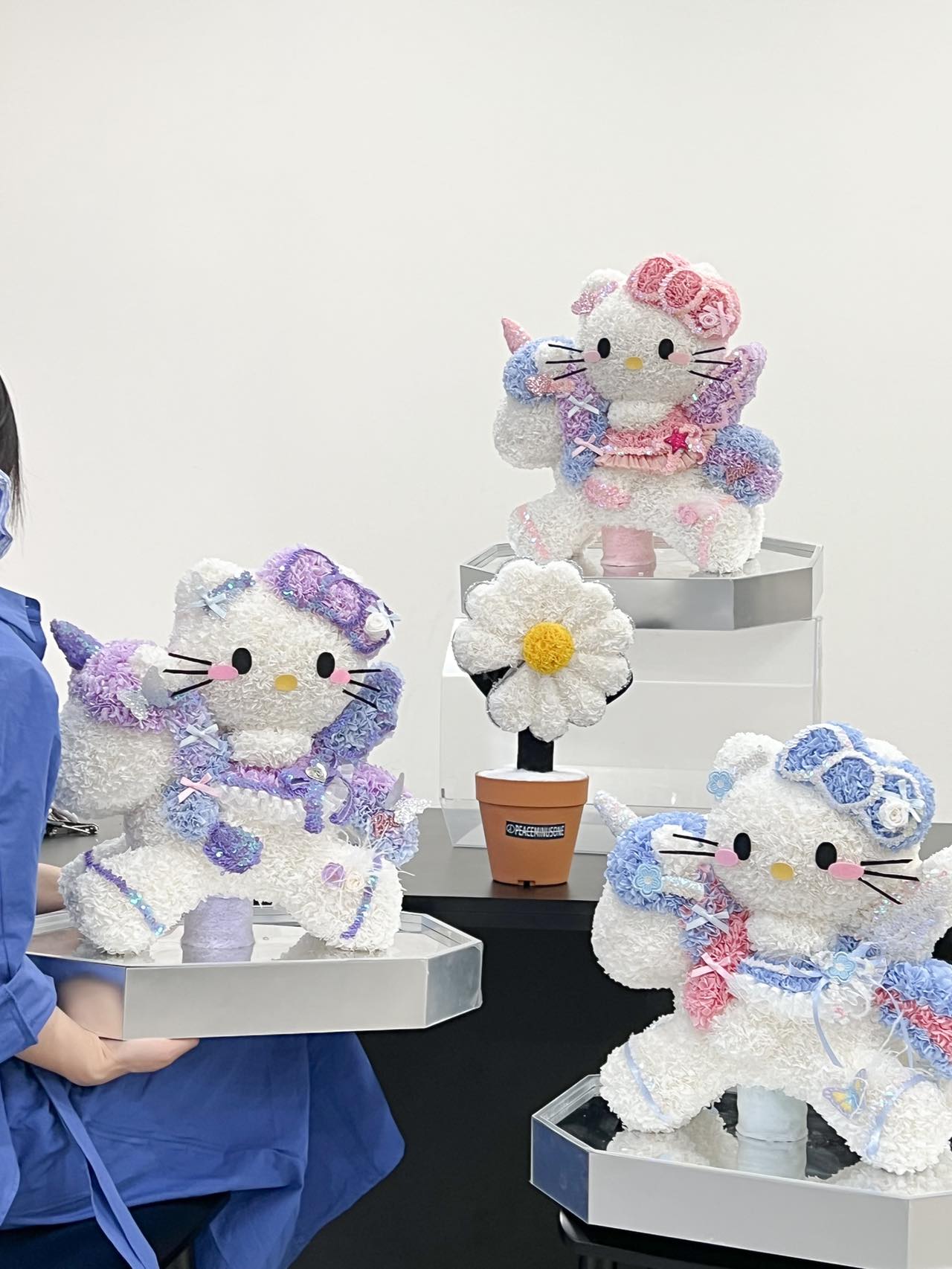Unicorn Kitty Preserved Flowers Box 🇸🇬 SG In Stock