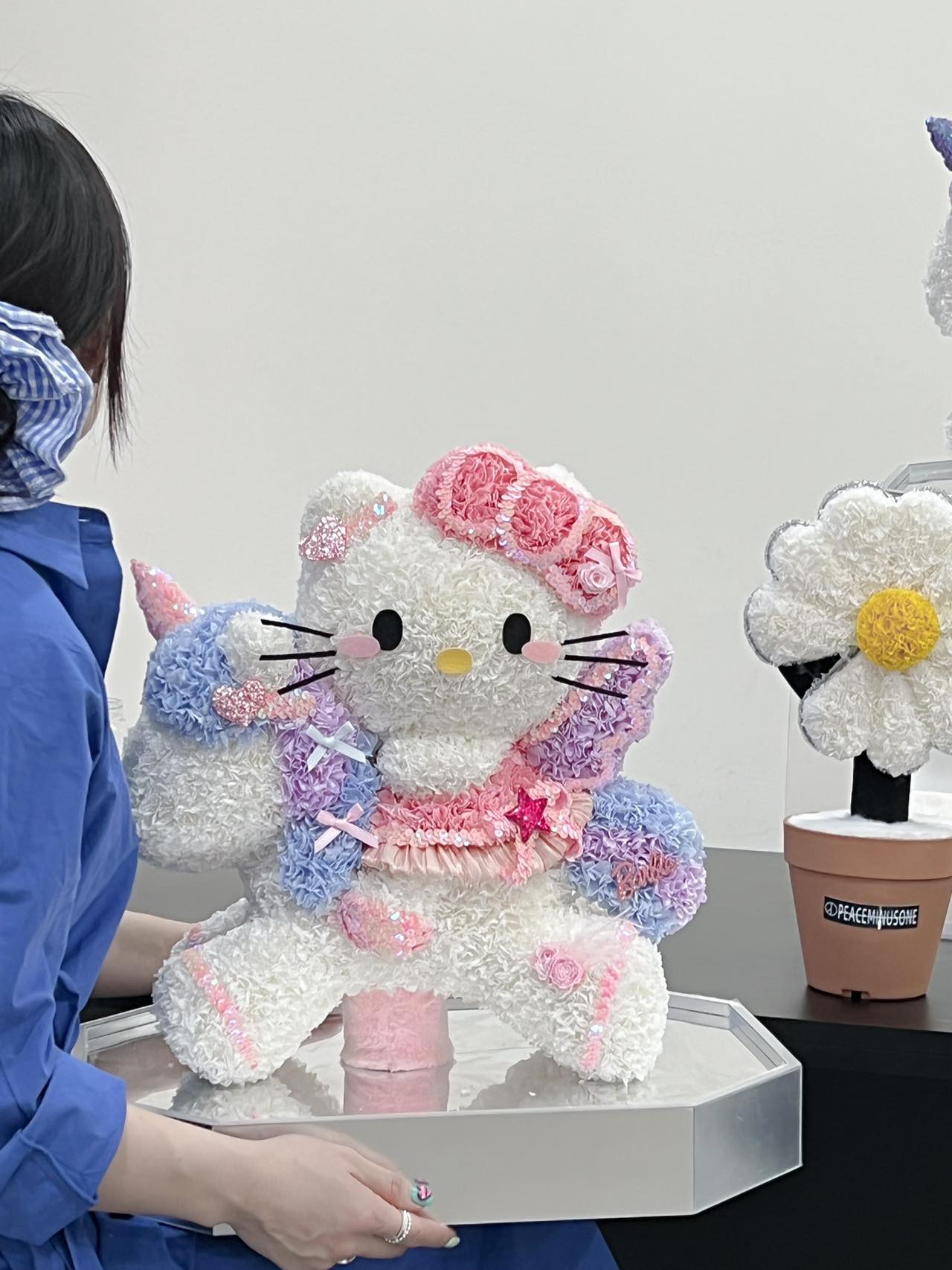 Unicorn Kitty Preserved Flowers Box 🇸🇬 SG In Stock