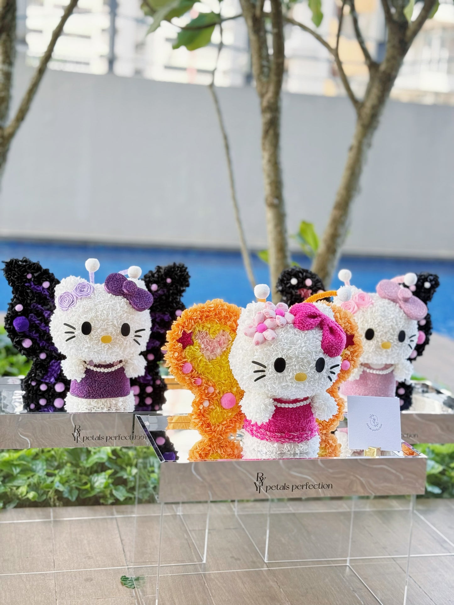 Butterfly ๐ฆ Kitty Preserved Flowers Box ๐ SG In Stock ๐ธ๐ฌ
