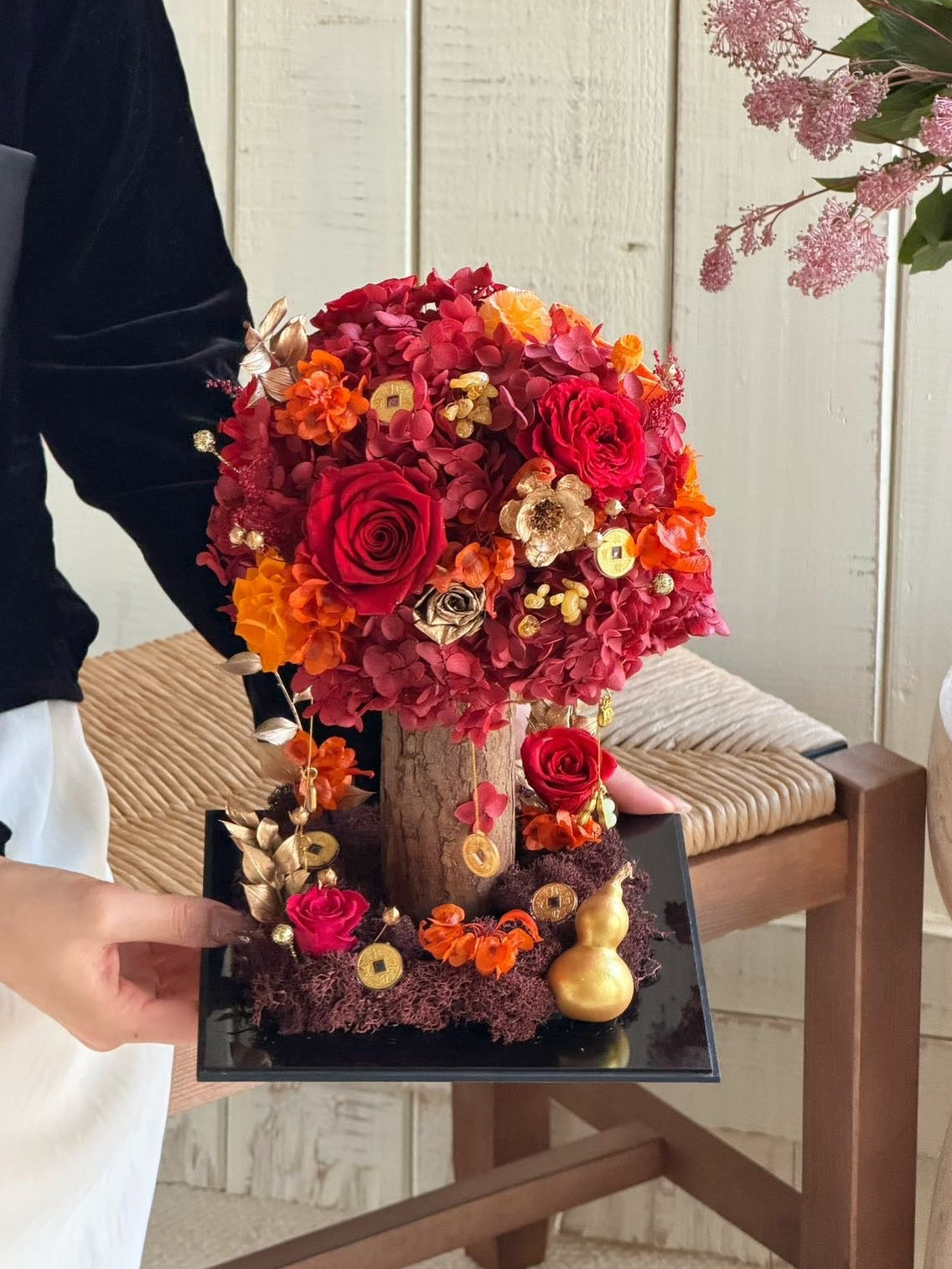 Lucky Tree Preserved Flowers Box ❤️