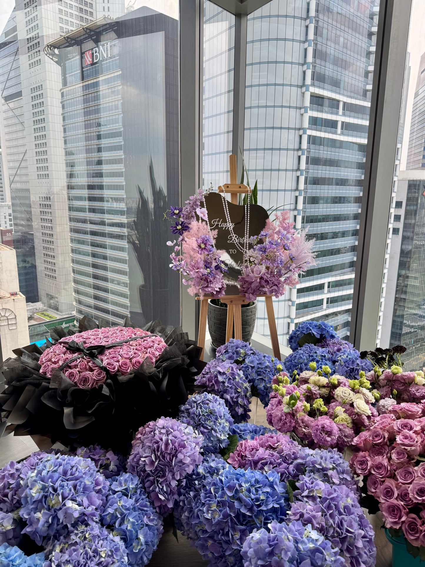 Birthday Celebration Flowers Decorations Arrangements