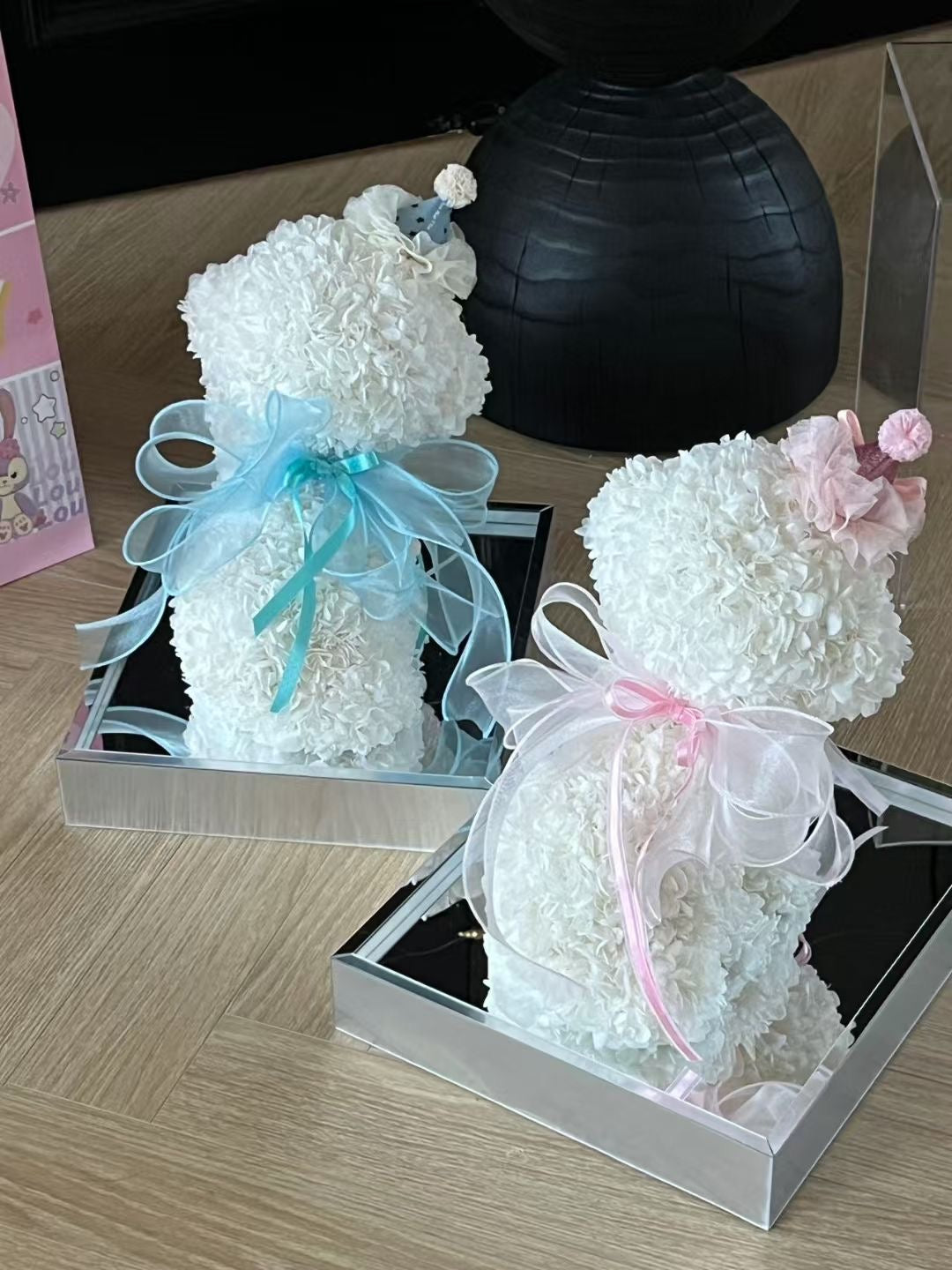 “Give Me Five” Puppy Love Preserved Flowers Box 🇸🇬 SG In Stock