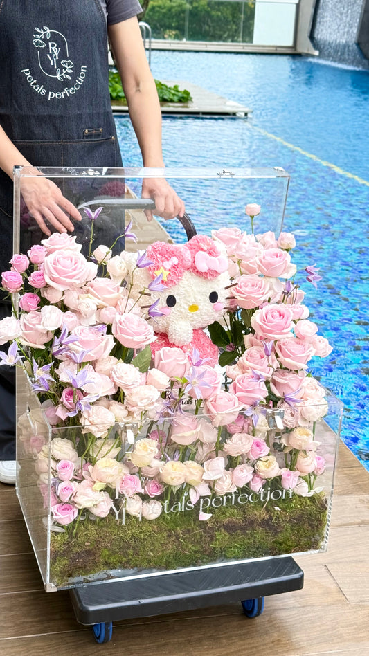 Hello Kitty Dream Fresh Roses Garden 🌹