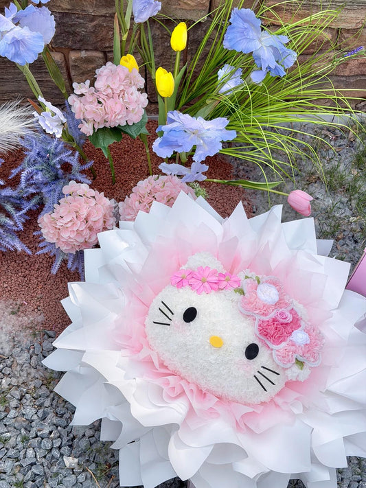 Hello Kitty Preserved Flowers Bouquet