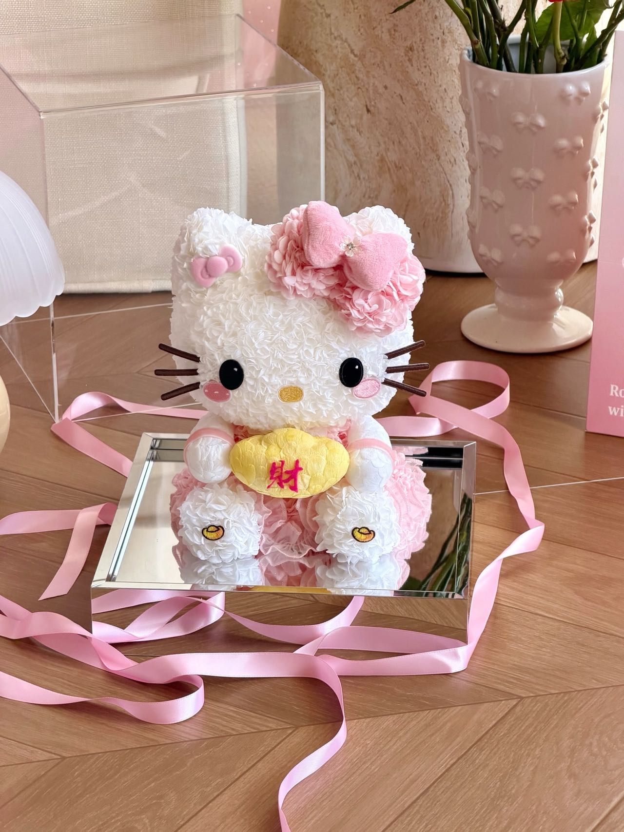 元宝Kitty Preserved Flowers Box 🍀