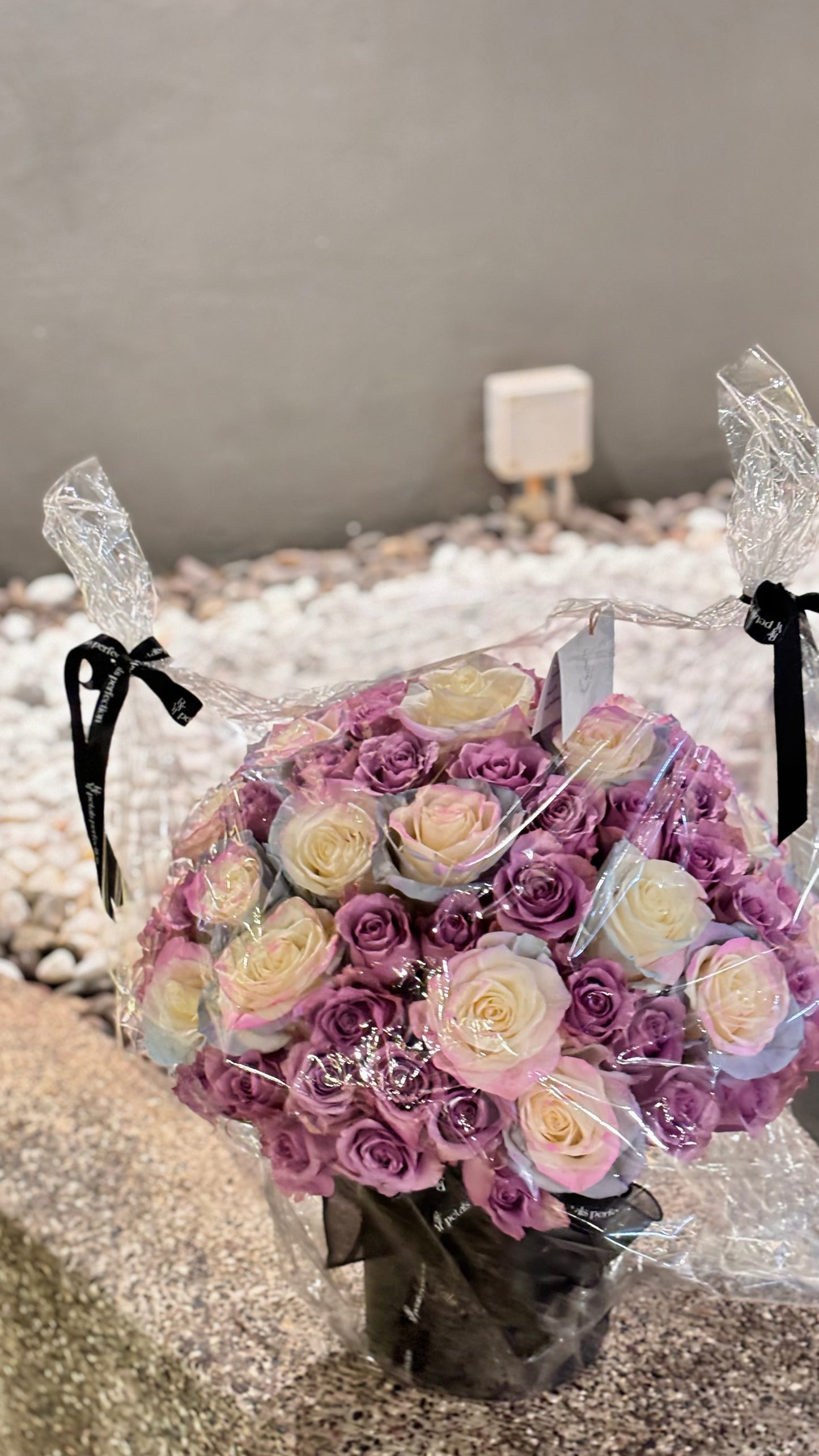 Purple Dates 💜 Ecuador Roses Box