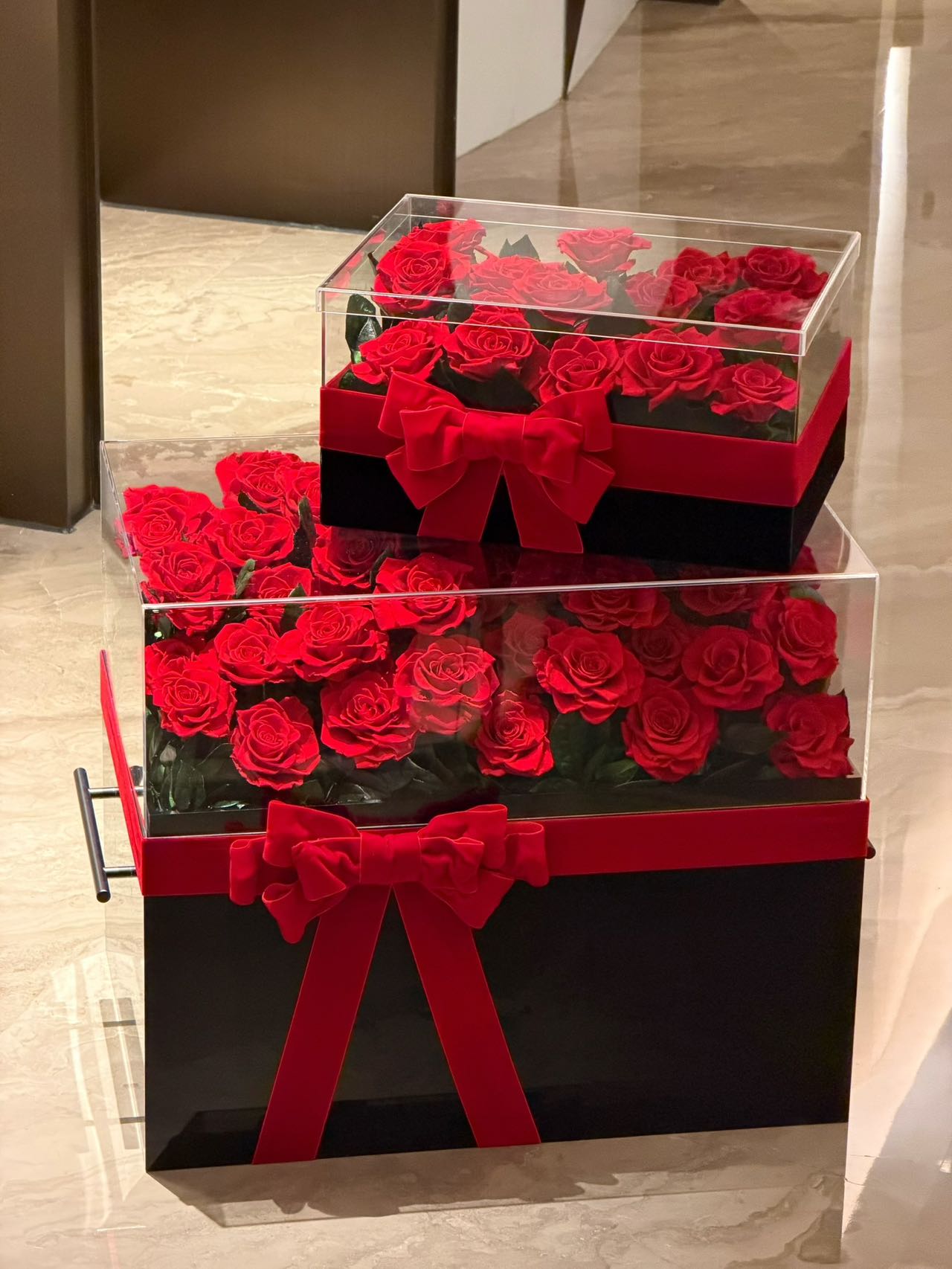 Kenya Roses Sea Preseved Flowers Gift Box - Small Size 🇸🇬 SG In Stock