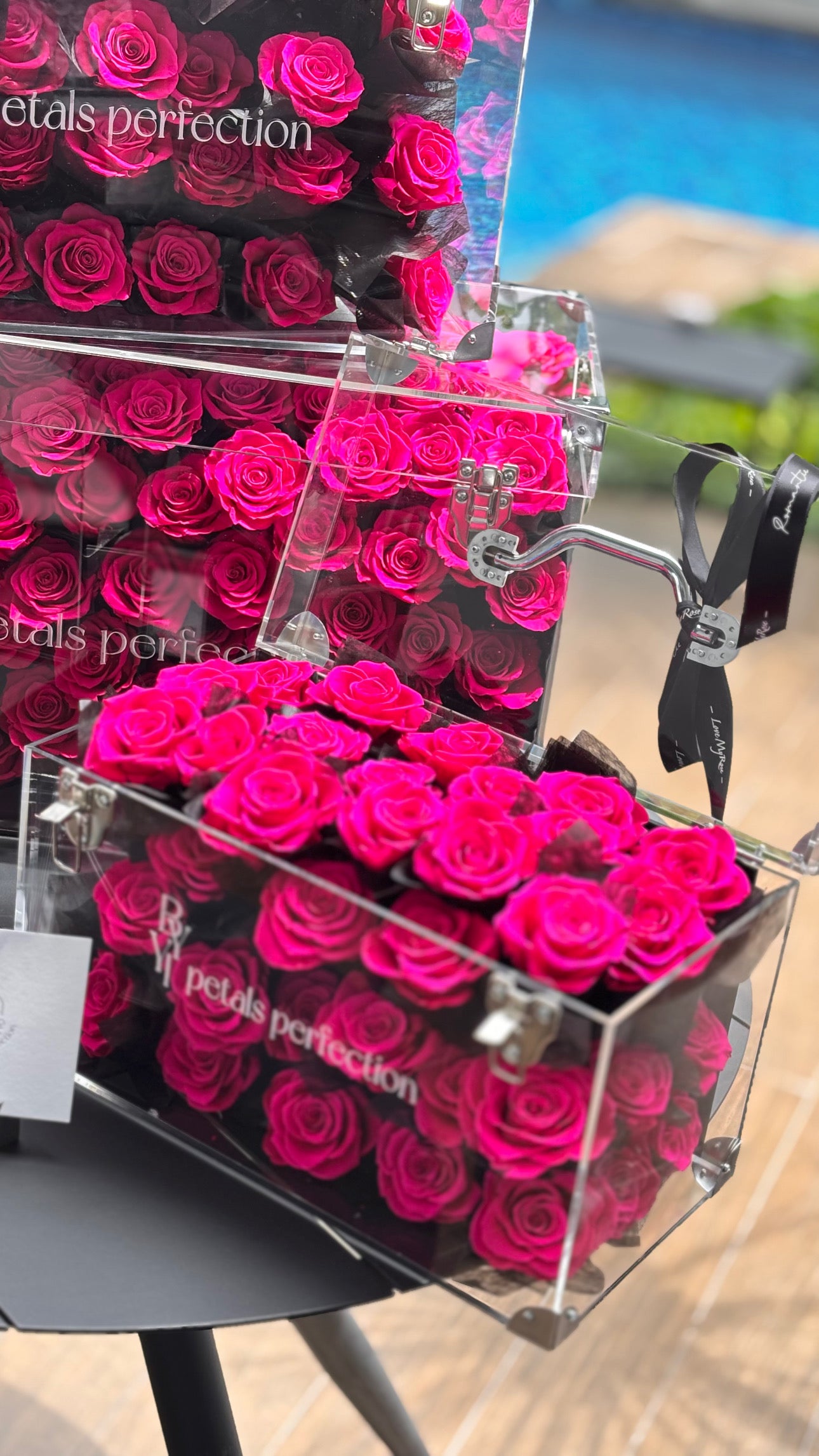 Floyd Preserved Roses Garden Large Size 🩷 SG In Stock 🇸🇬