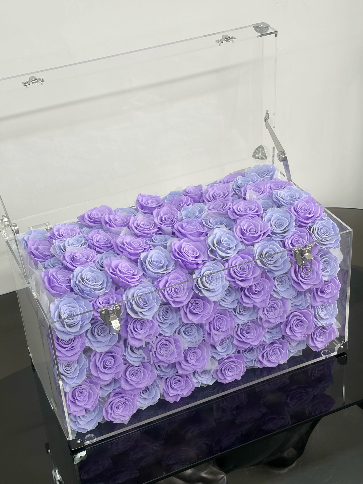Preserved Roses Garden Purple Large 💜